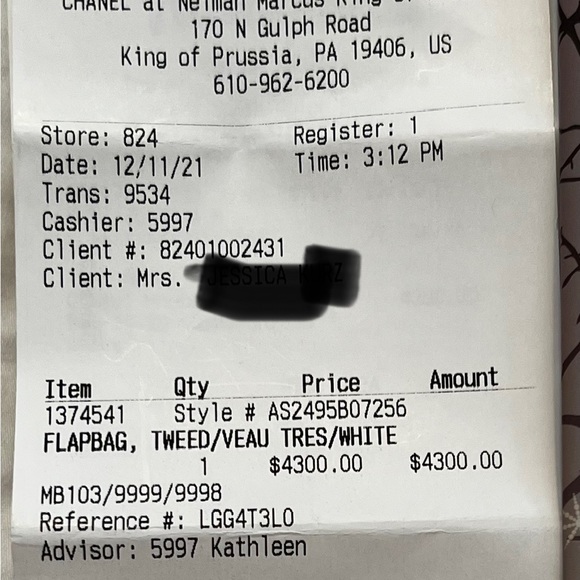 Chanel Tweed Flapbag - Picture 14 of 14